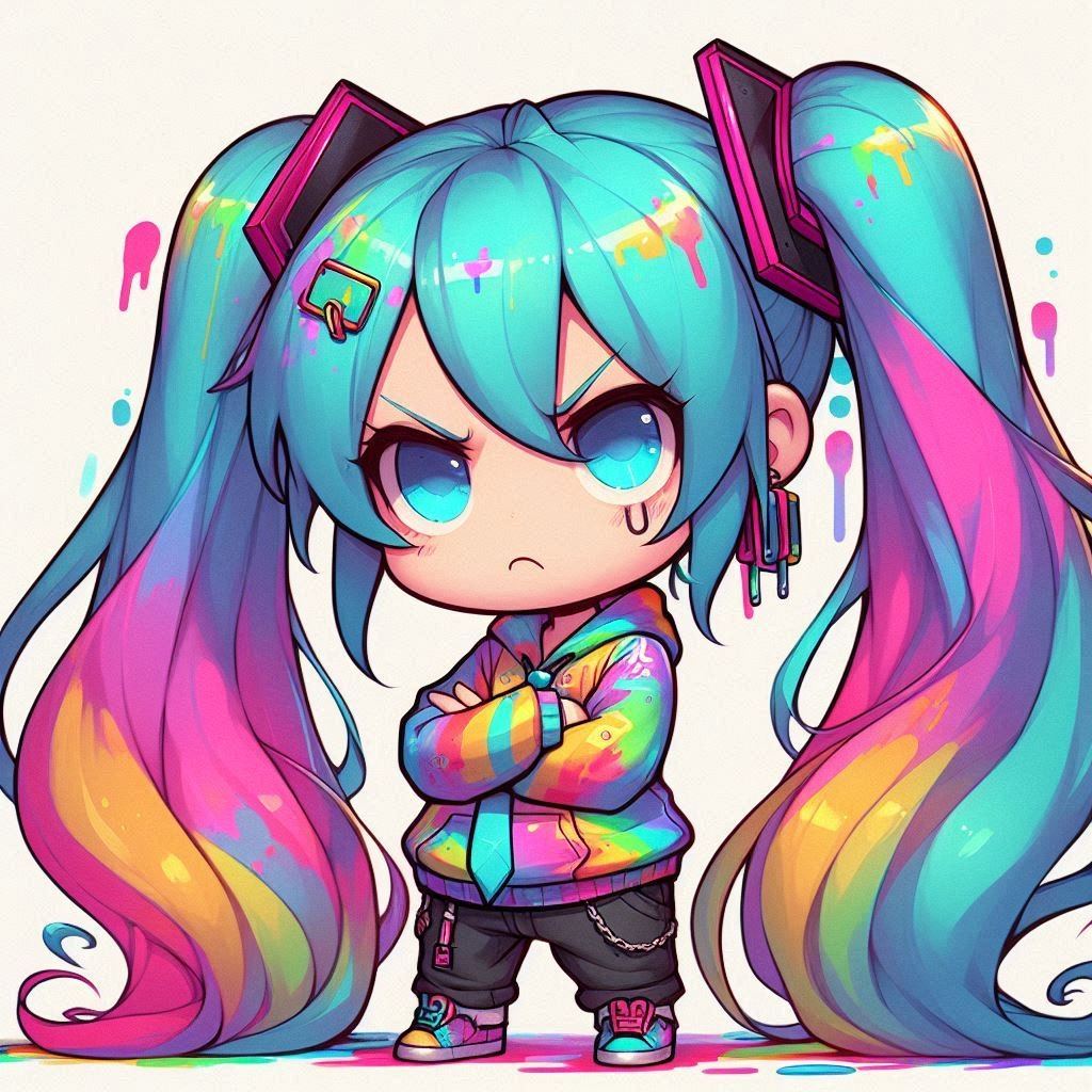 愛の残骸-denpa the MIKU artwork