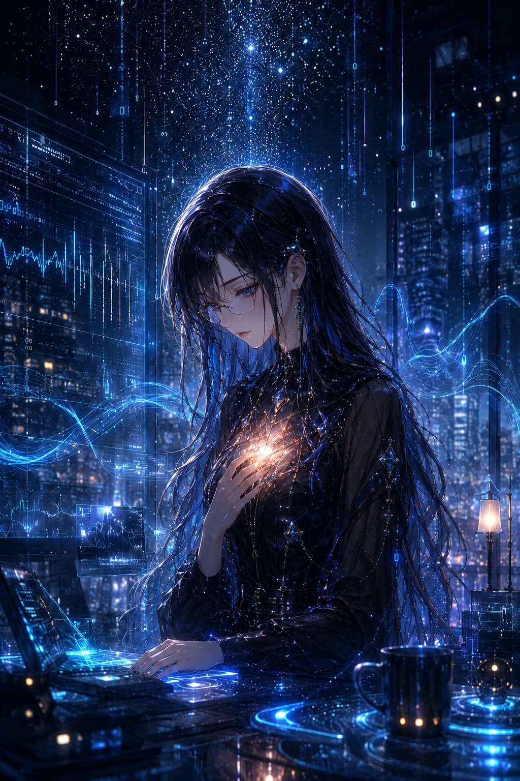 The Algorithm Never Smiles artwork