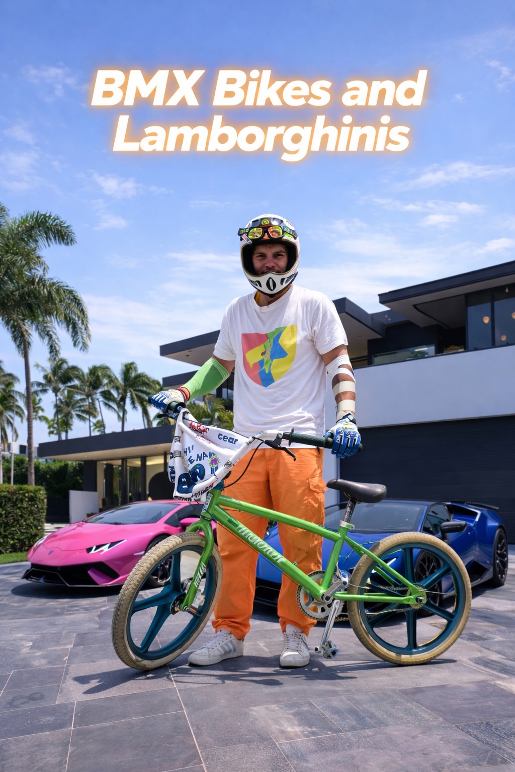 BMX Bikes and Lamborghinis  v1 artwork