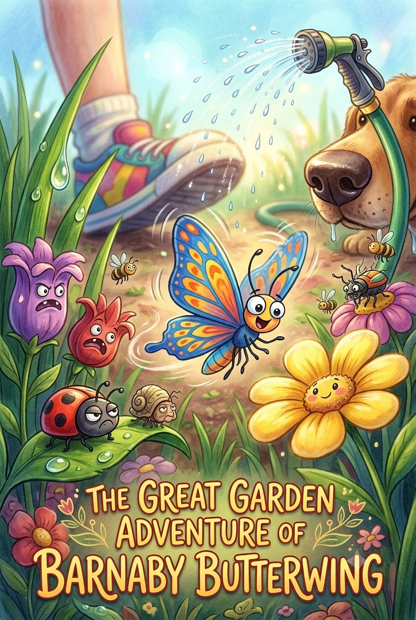 The Great Garden Adventure of Barnaby Butterwing [STORY] artwork