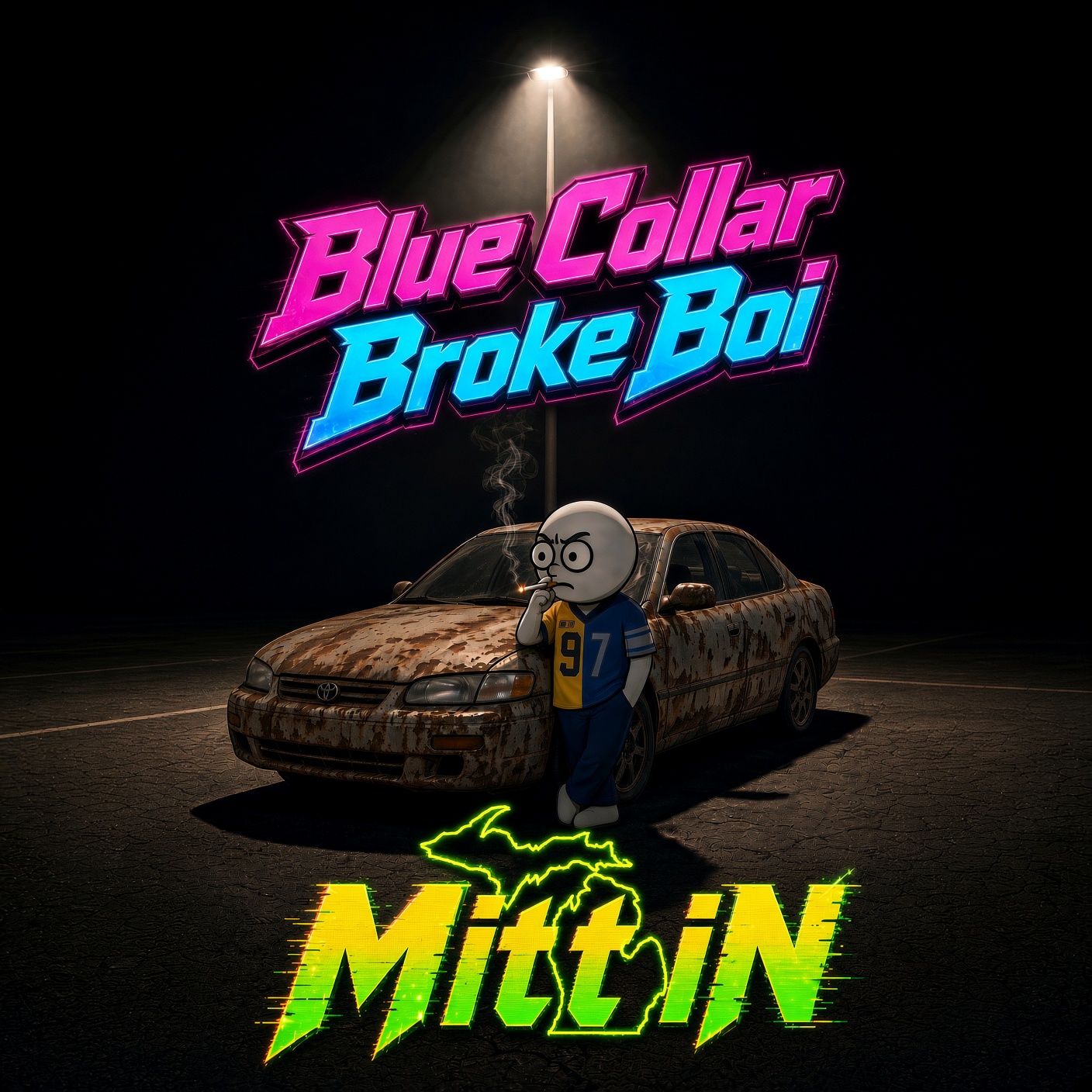 Blue Collar Broke Boi artwork