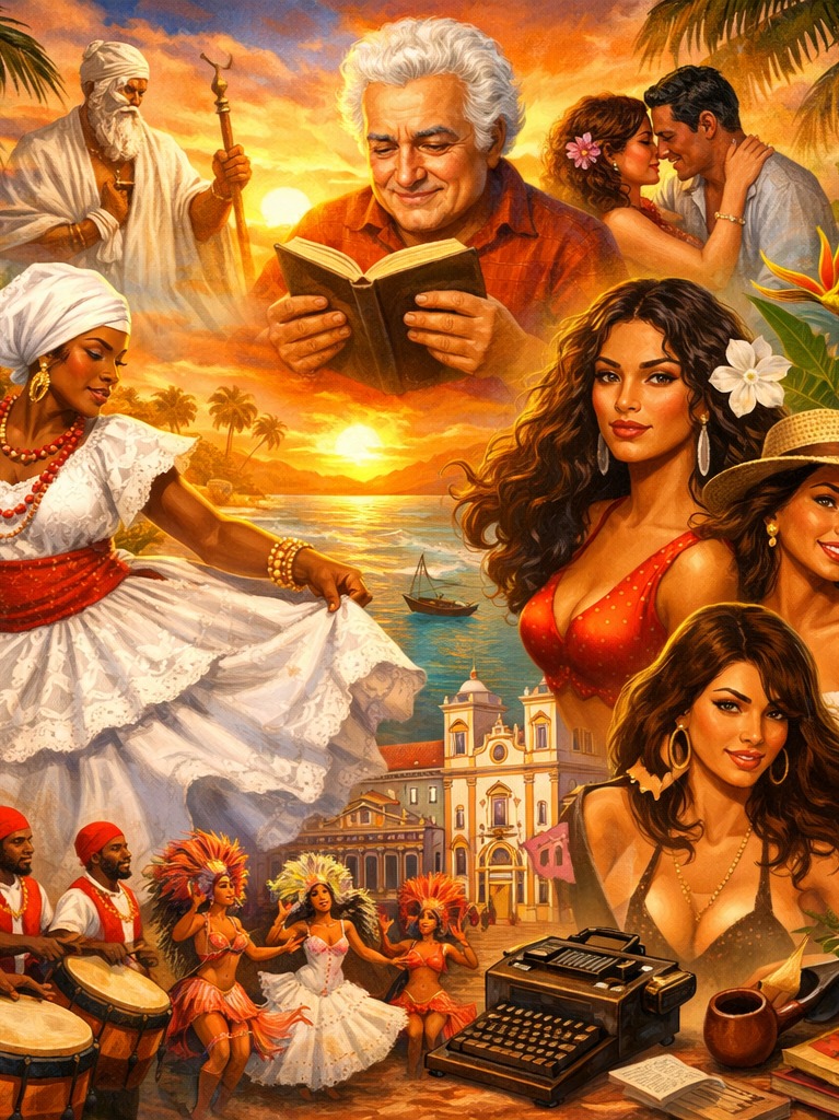 Valença- Jorge Amado artwork
