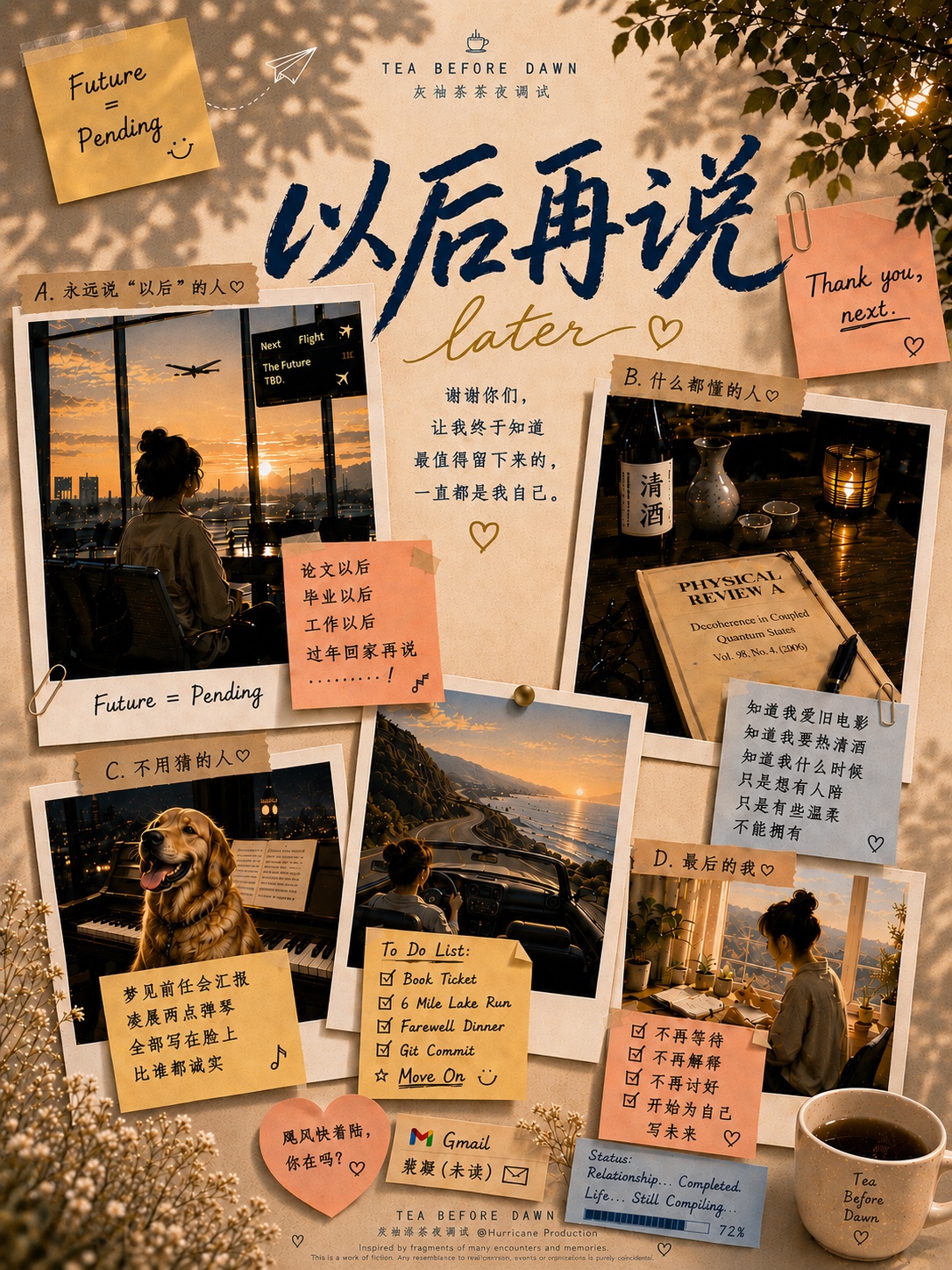 以后再说 (Later) artwork