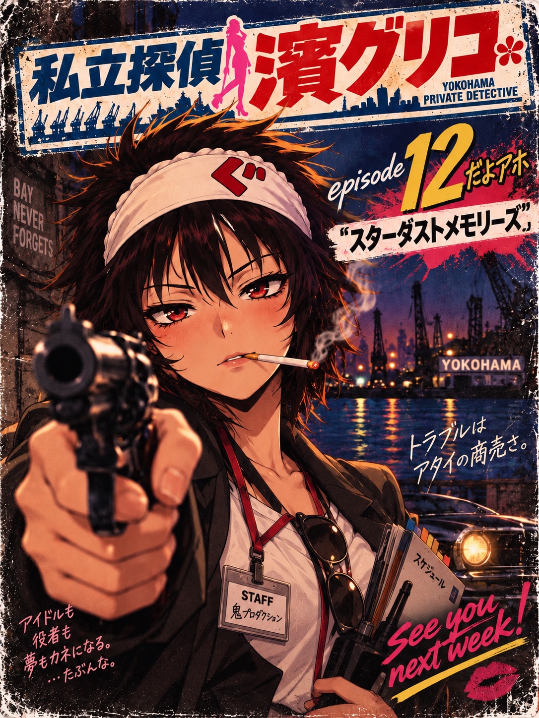 私立探偵 濱グリコ「12話次回予告」スターダストメモリーズ artwork