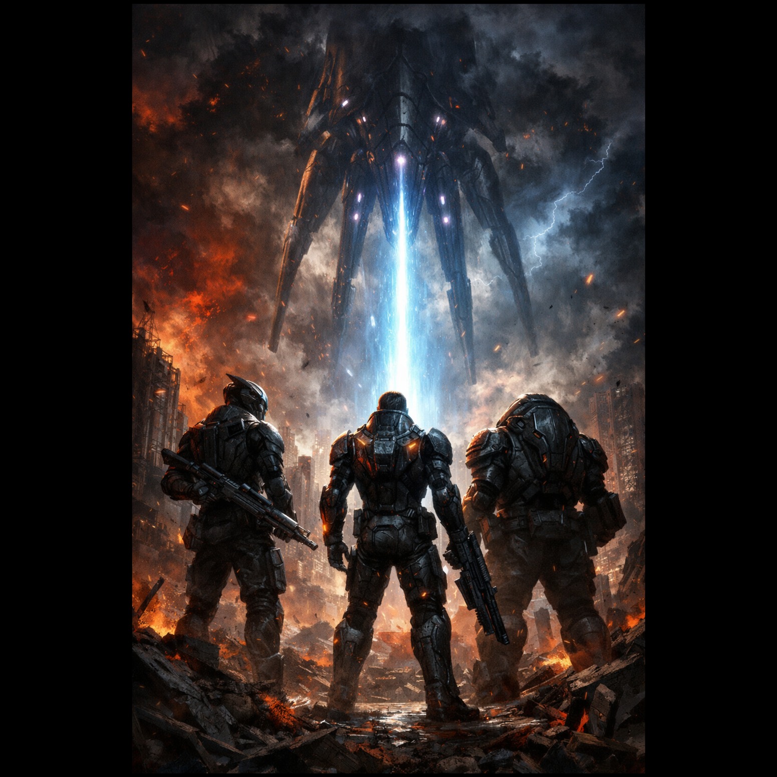 The Final Ascent (Earth’s Last Stand) artwork