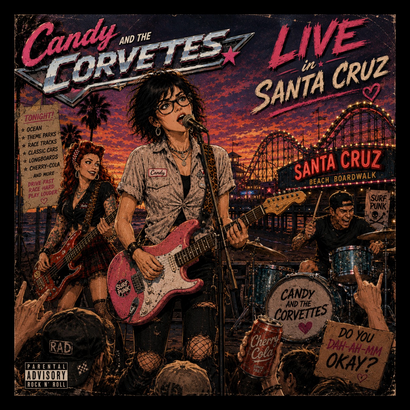 I Think I'm Okay- Live in Santa Cruz artwork