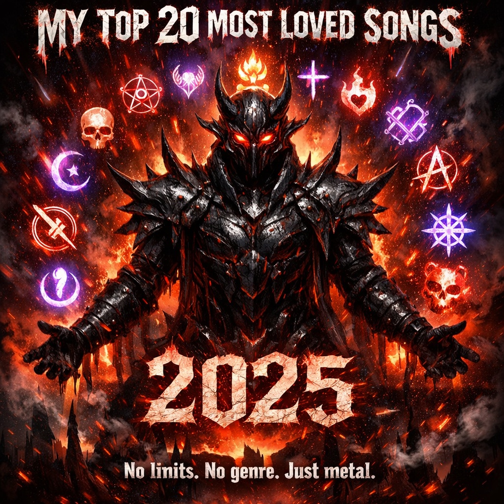 Image for My Top 20 Most Loved Songs in 2025