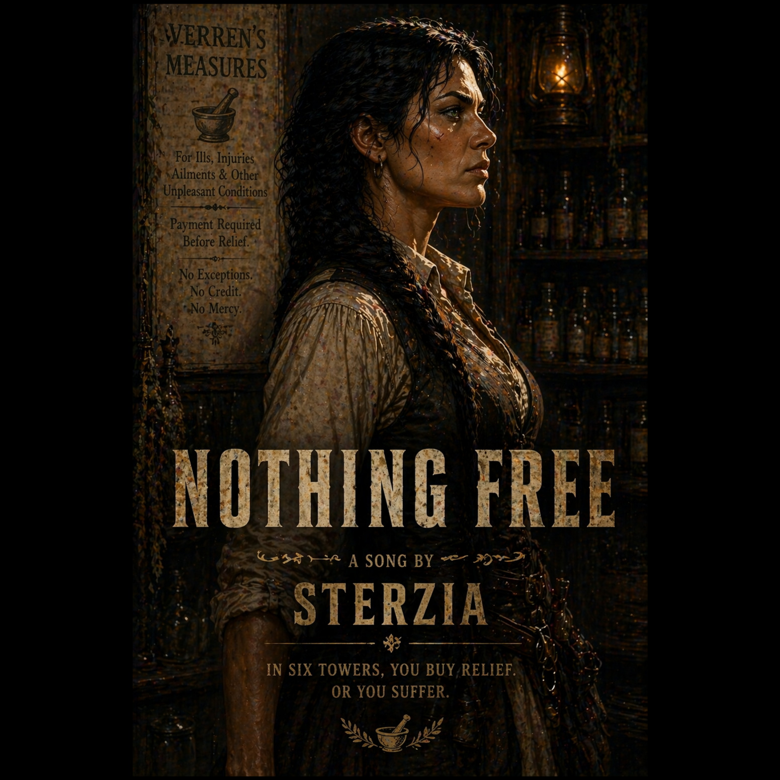 Nothing Free (Sterzia) artwork