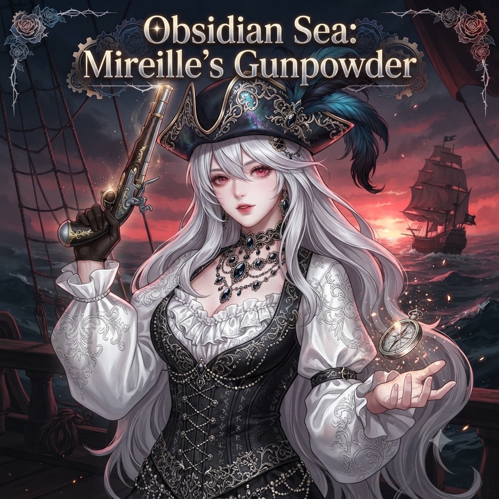 Obsidian Sea: Mireille's Gunpowder [Female Ver.] artwork
