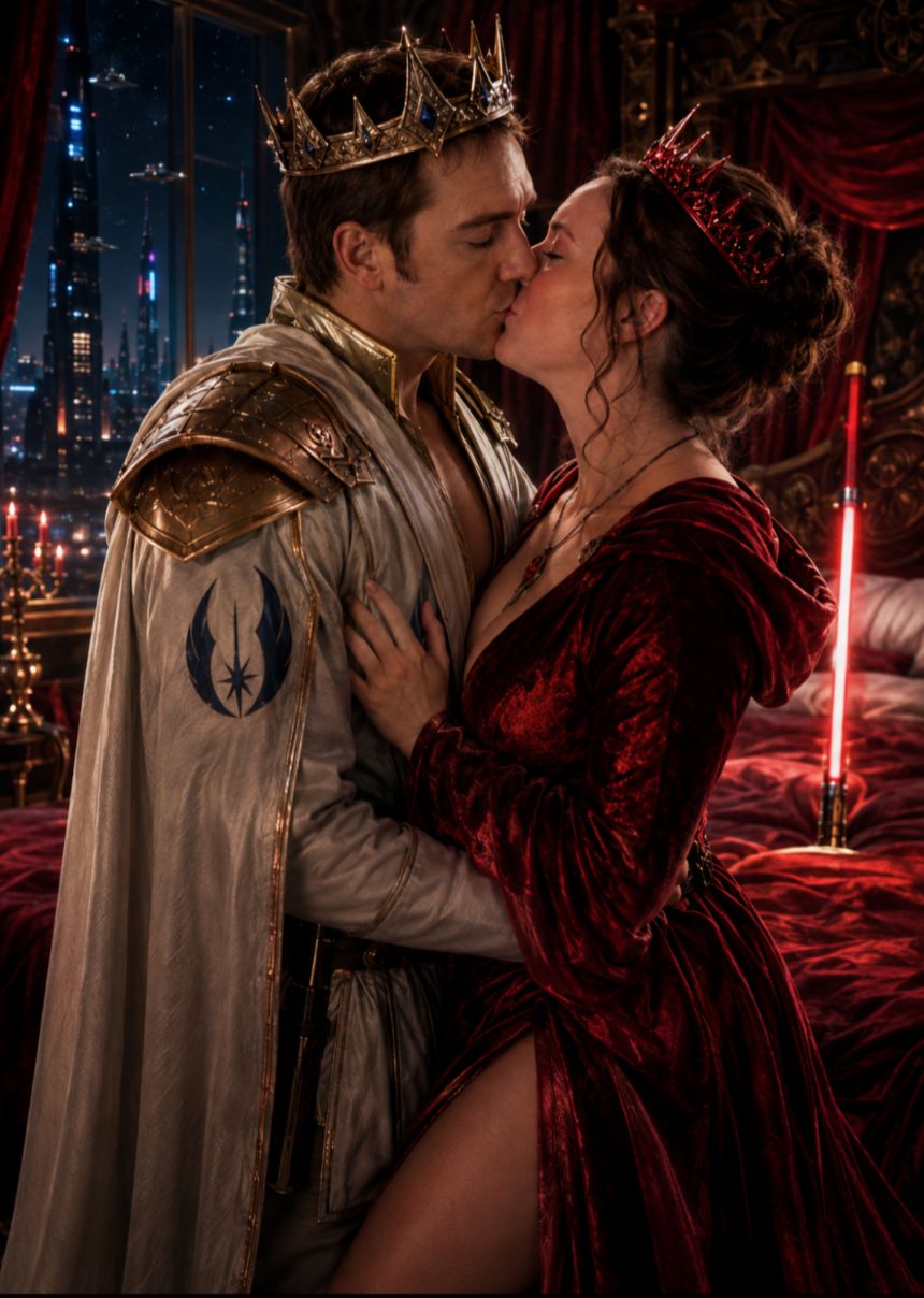 Goodnight My Sexy Jedi Queen of the StarWarsSquads 👑🧡💜 artwork