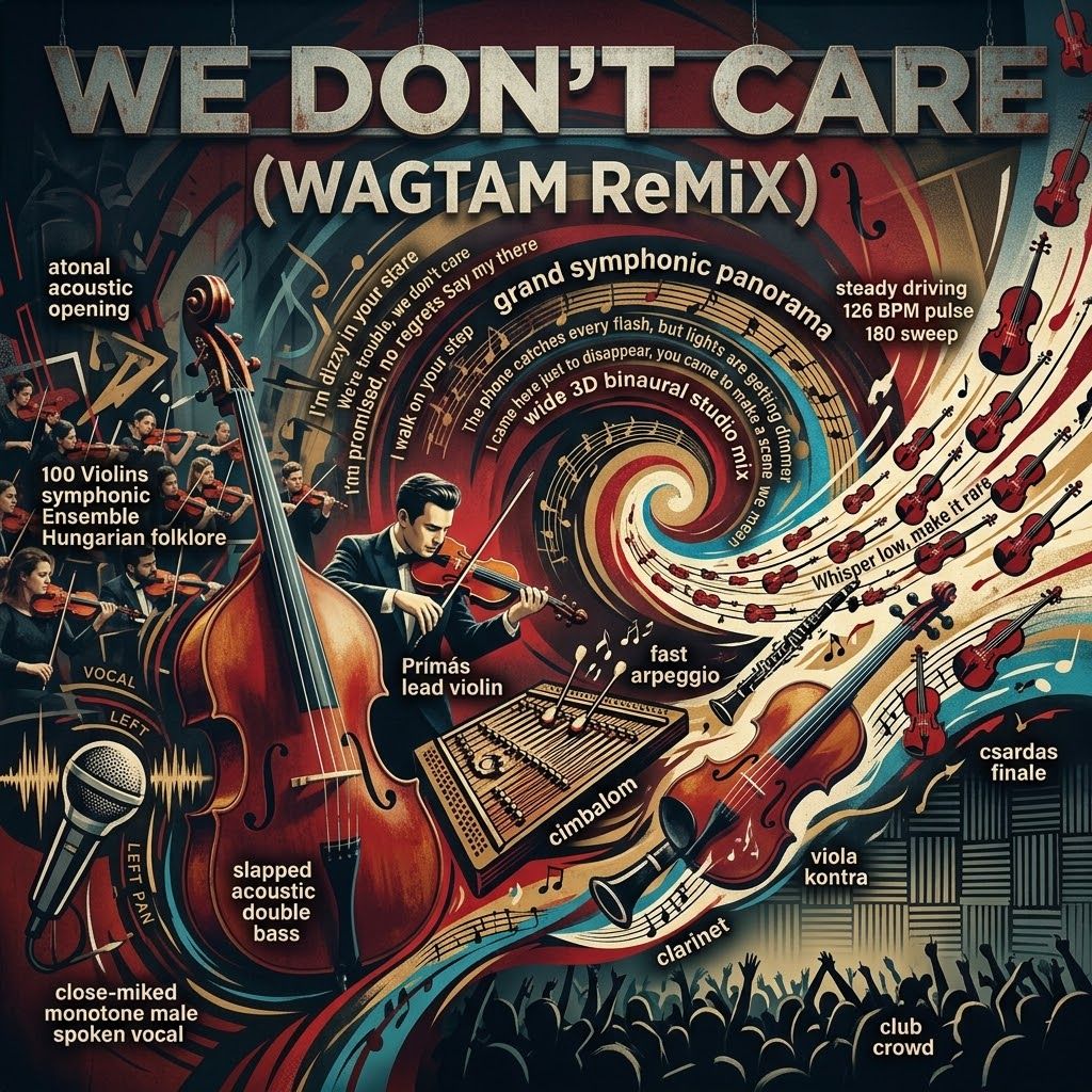 We Don't Care (Remix) artwork