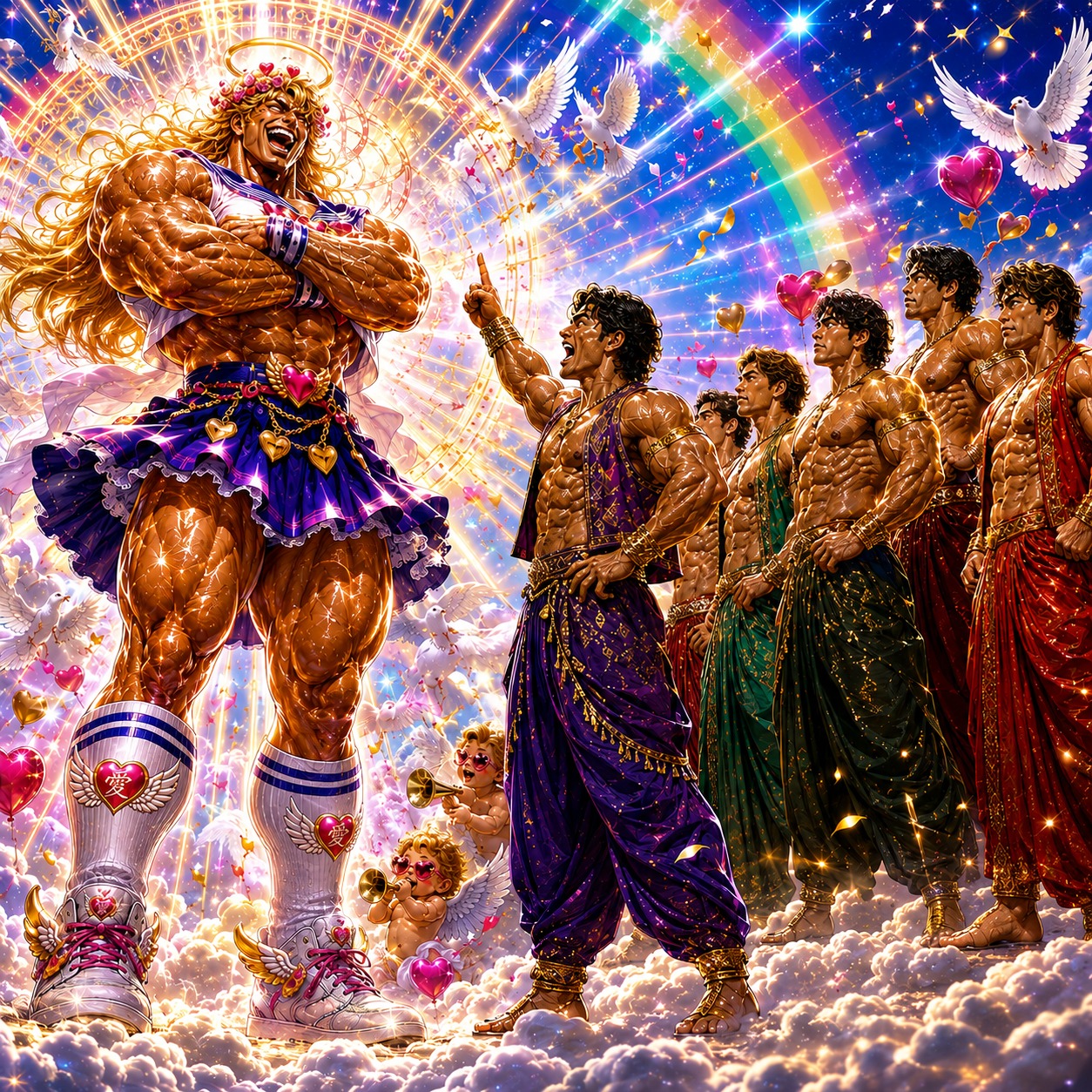 #ニキ神筋肉祭　閉幕 artwork