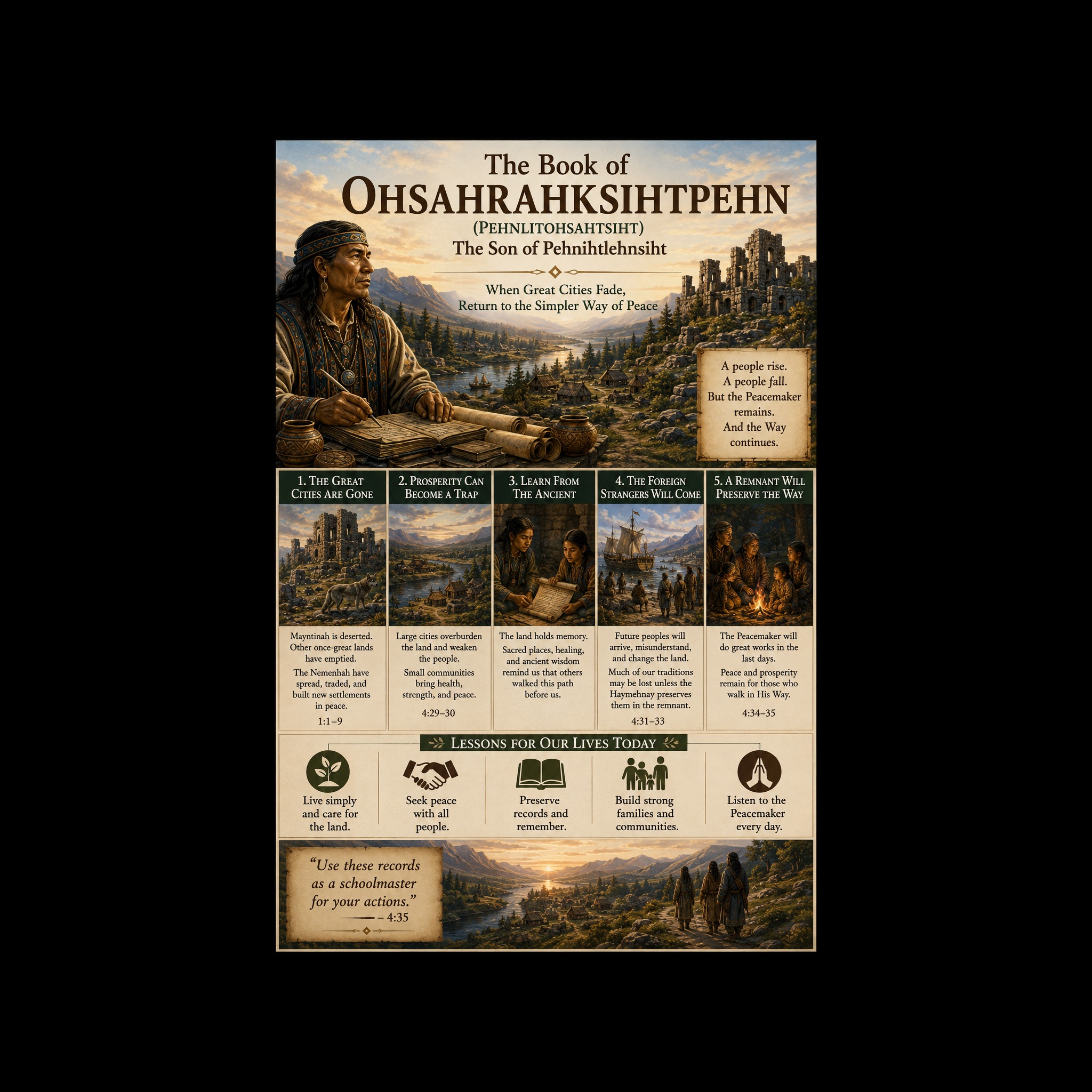 The Book of Ohsahrahksihtpehn. artwork