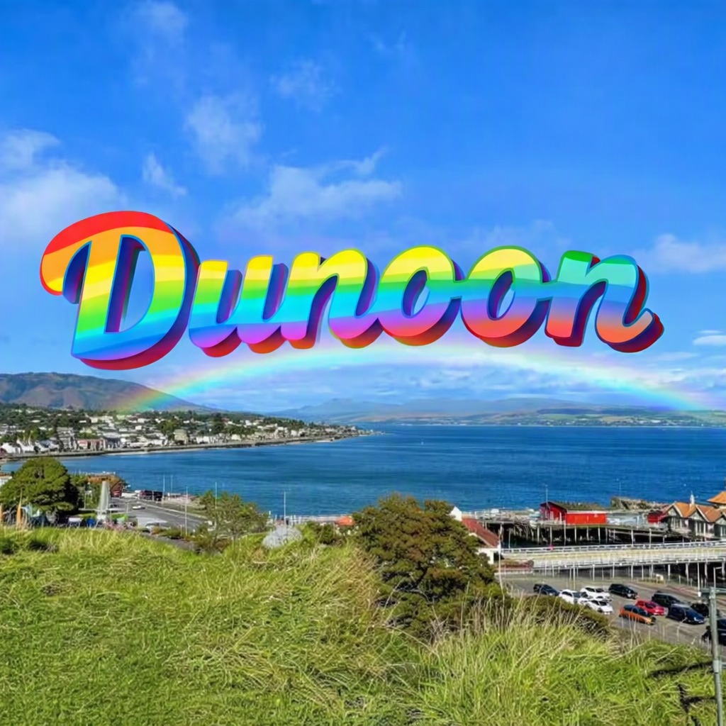 Dunoon gives me  Rainbows artwork