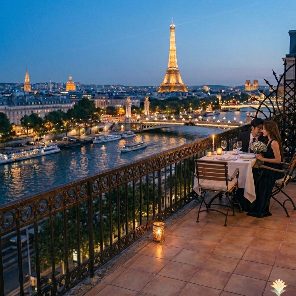 Candlelit Paris artwork