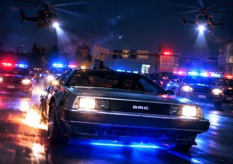 Chased through the future artwork