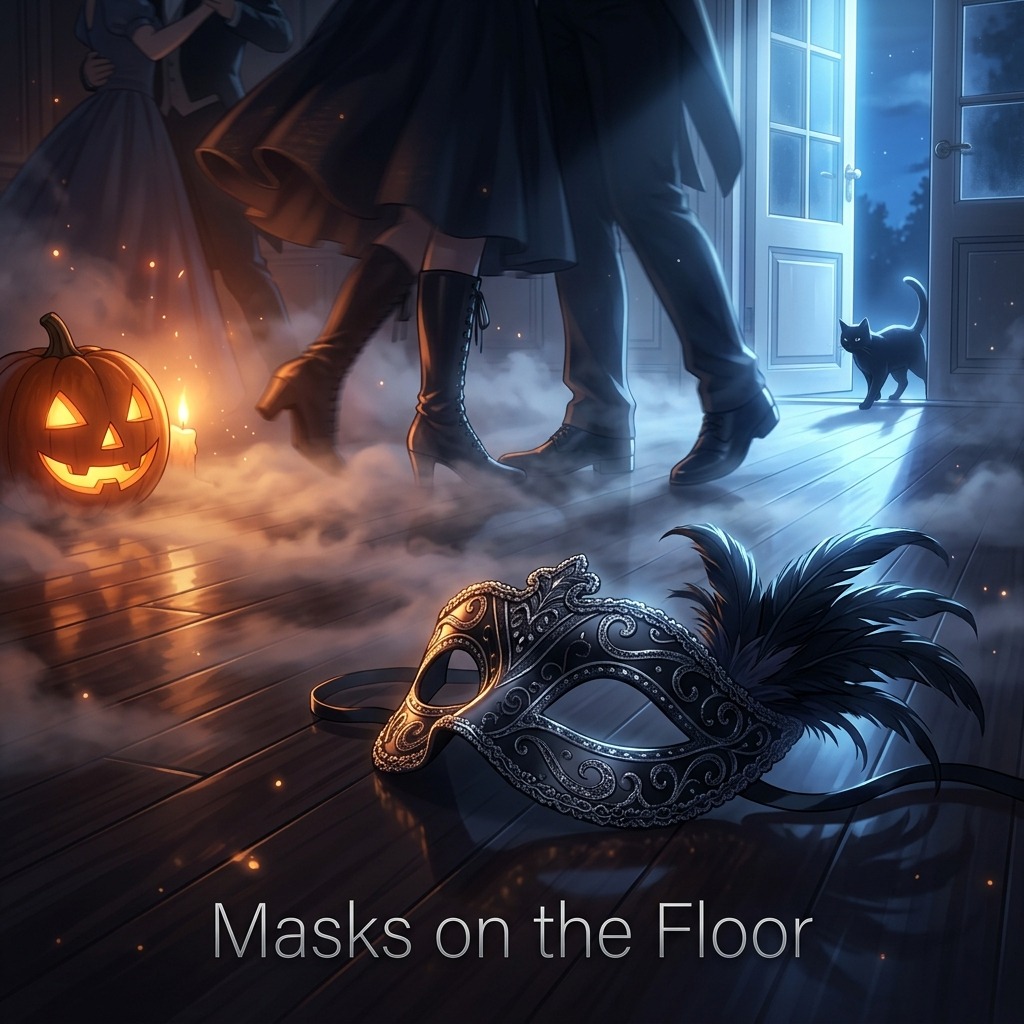 Masks on the Floor artwork