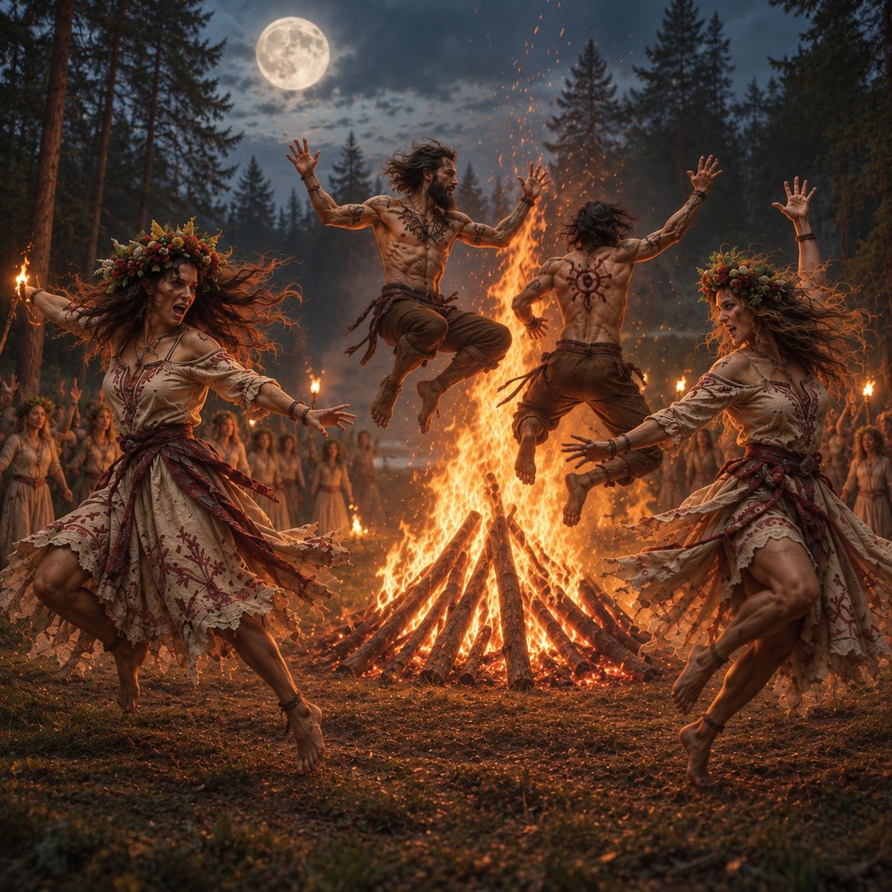 Night of Kupala 🌕🔥🌲 / Noc Kupały 🇵🇱 artwork