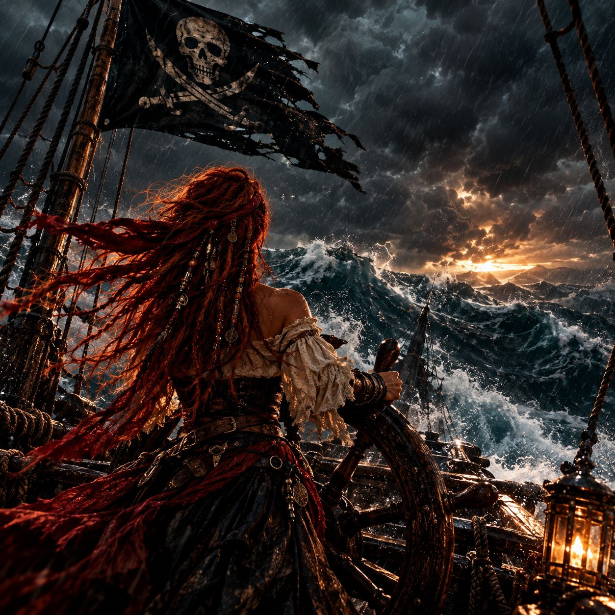 Samotny Rejs #Piraci artwork