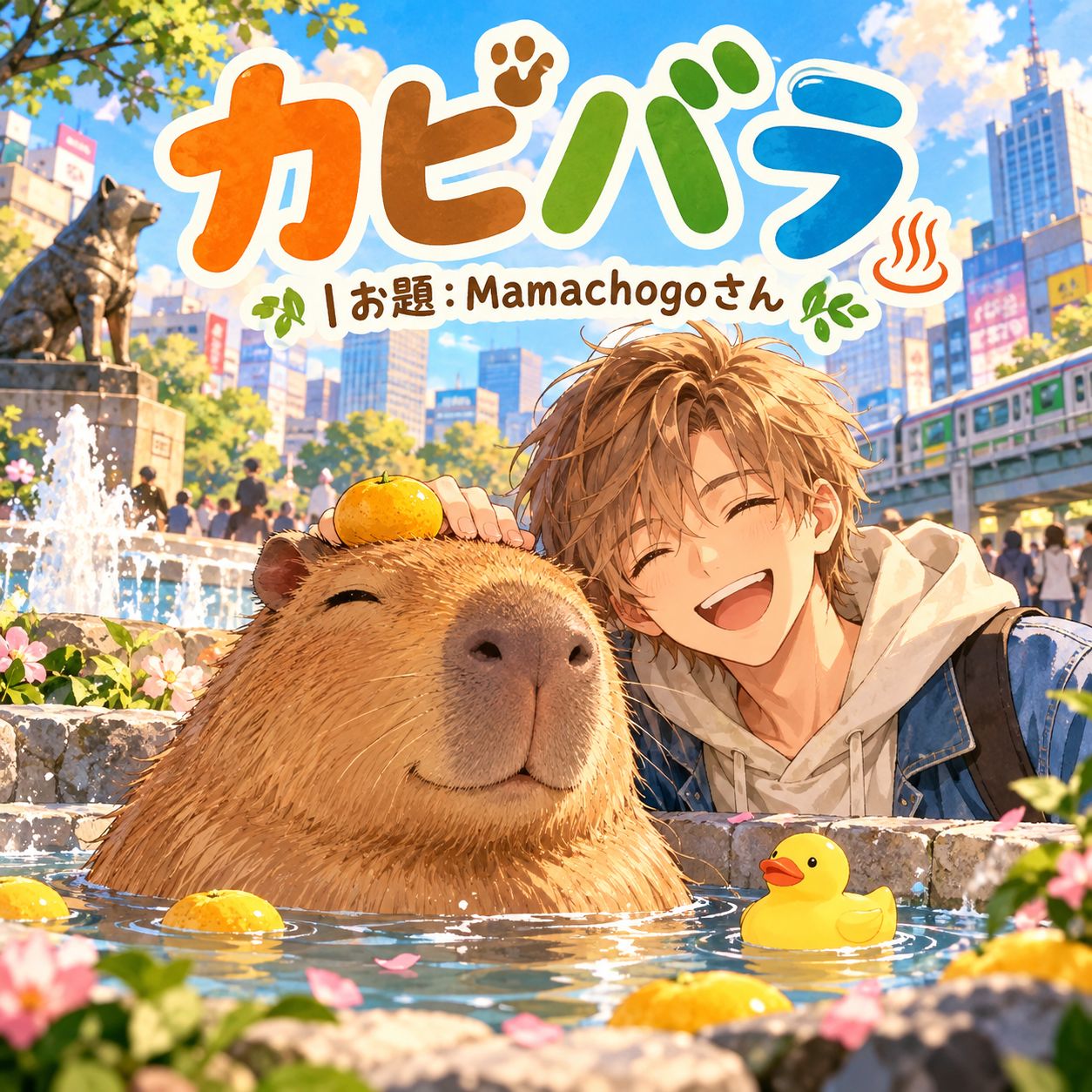 カピバラ｜お題：Mamachogoさん artwork