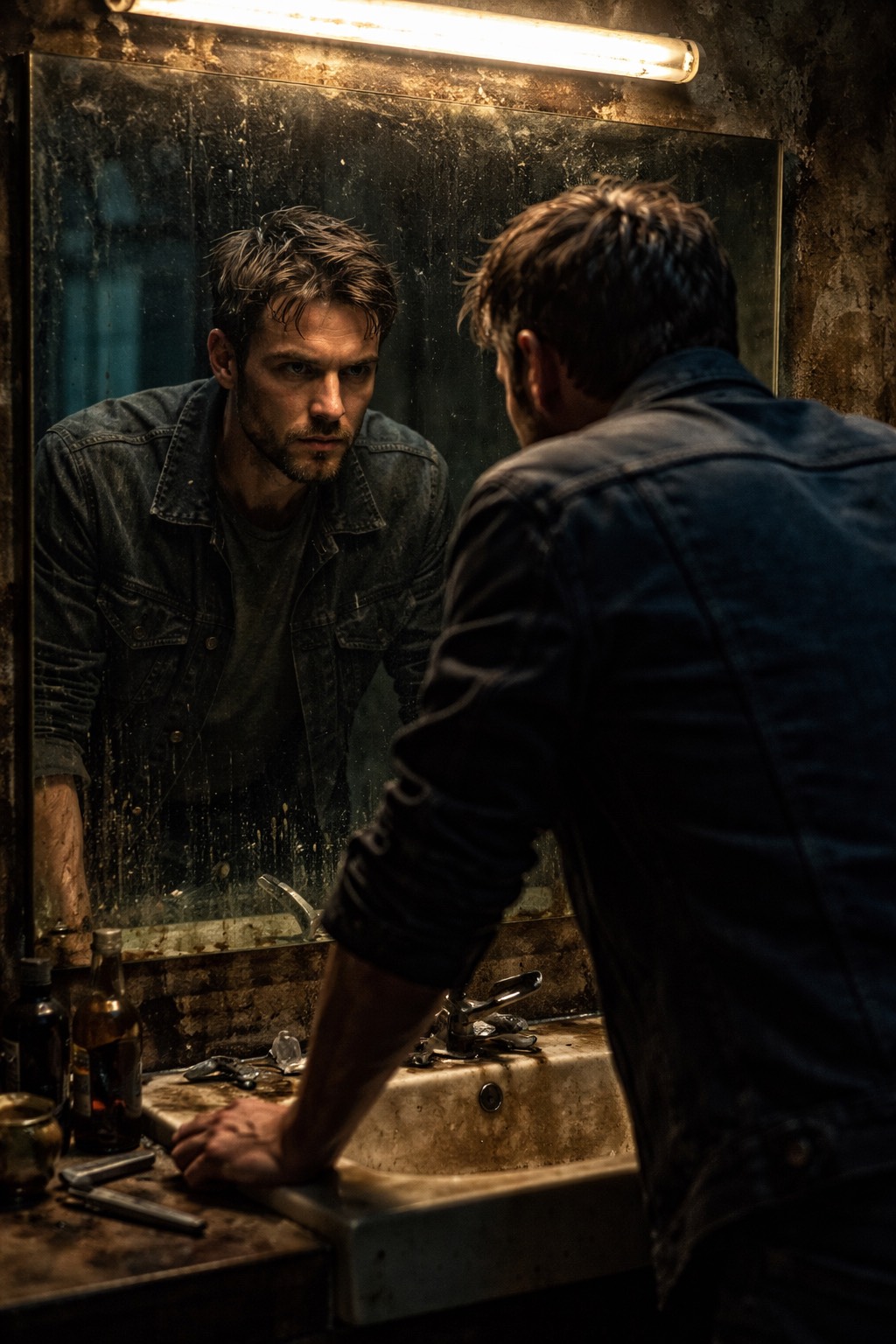 The Man in the Mirror artwork