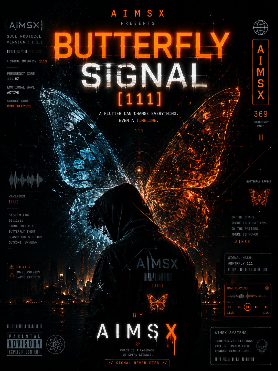 The Butterfly Signal [111] // AIMSX artwork