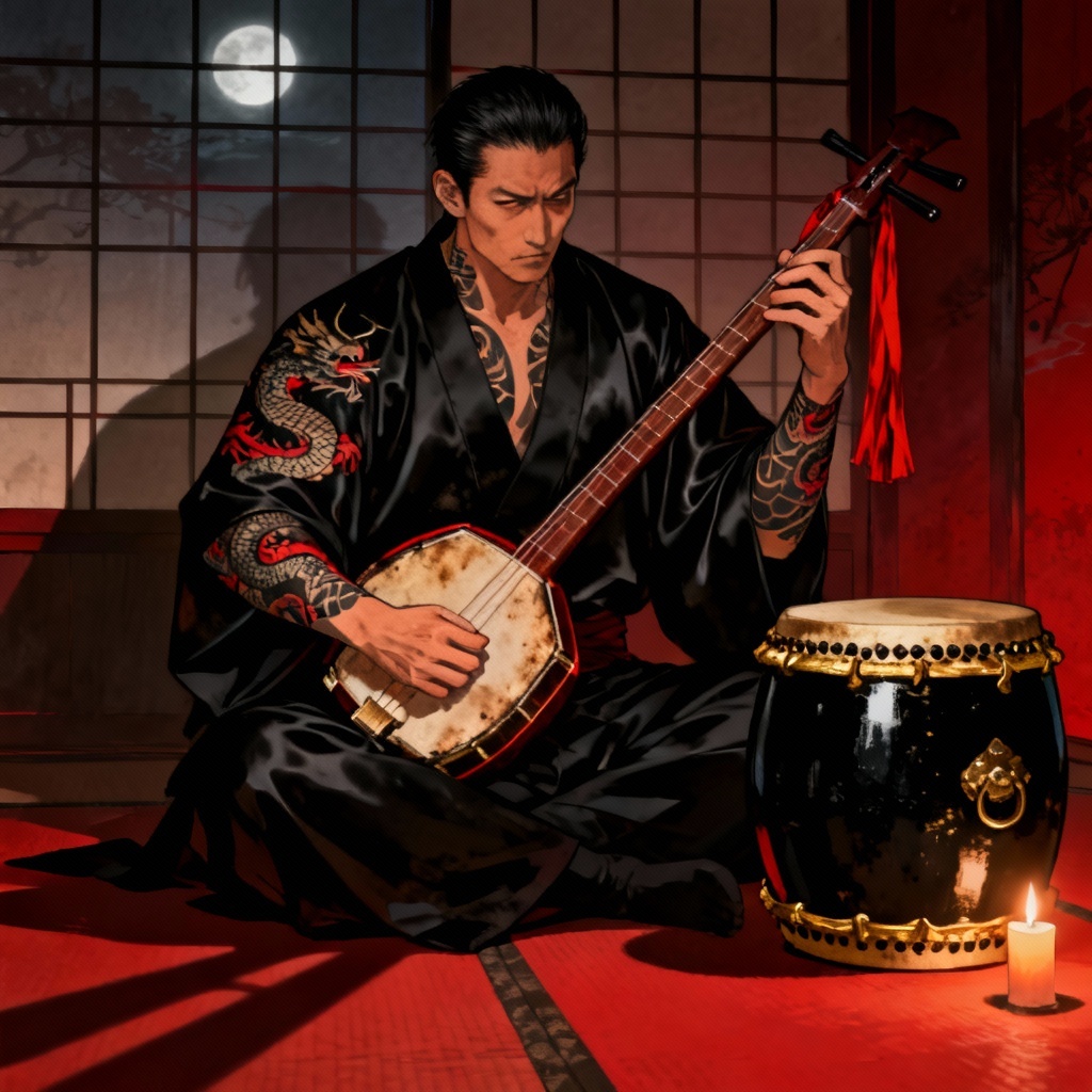 Image for NDC TT: Genre: Japanese traditional instruments and Theme Yakuza