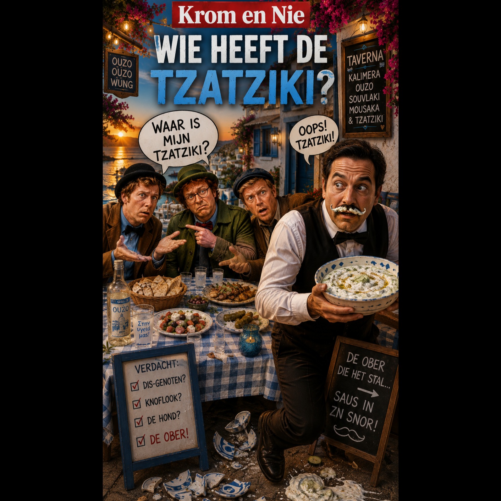 Krom en Nie - Waar is mijn Tzatziki artwork