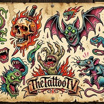 Do your tattoos yourself. how hard can it be artwork