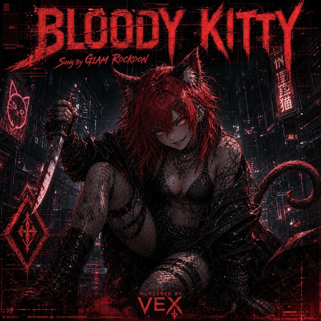 BLOODY KITTY *VEX GONNA GET YOU* artwork