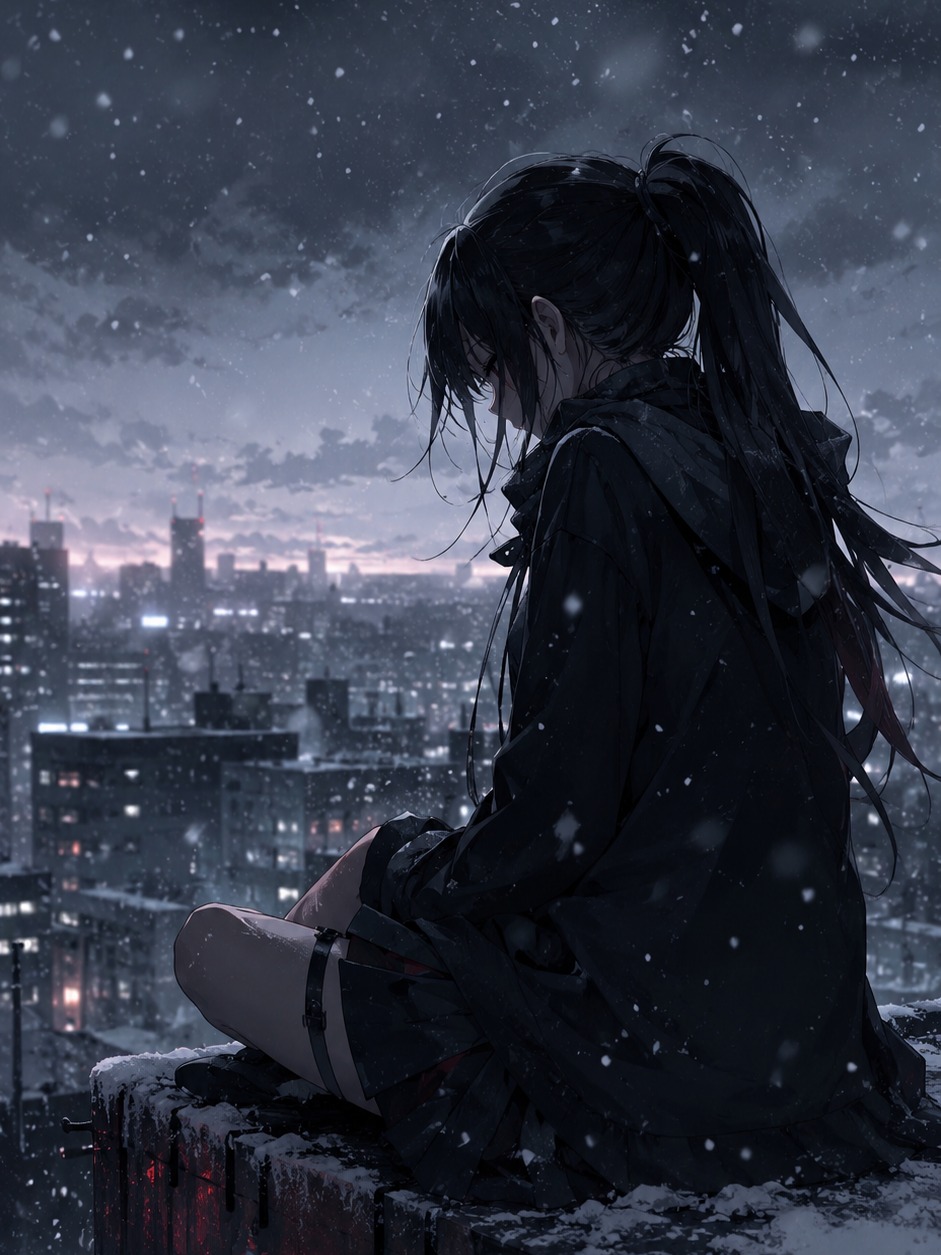 降りしきる雪 artwork