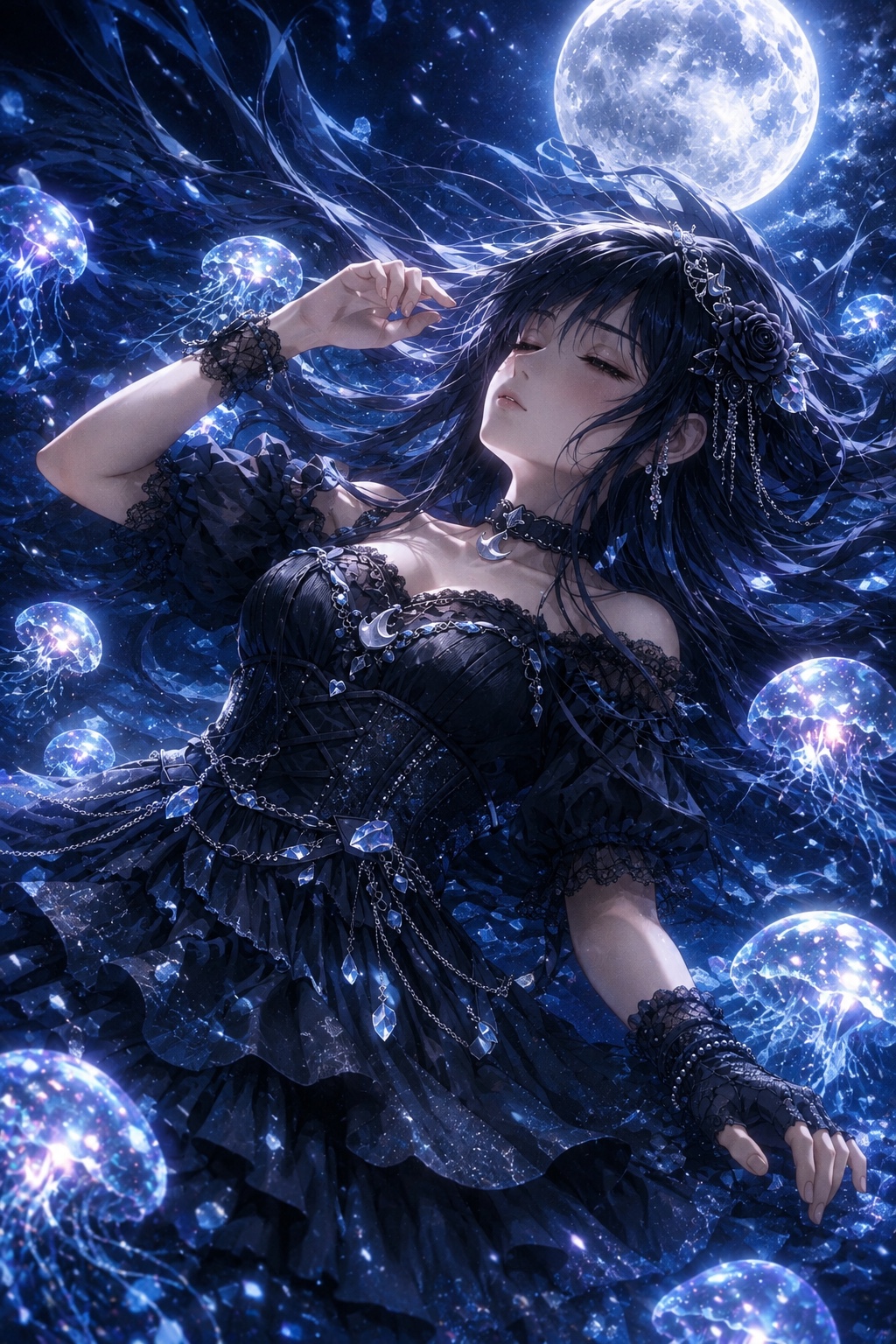 Moon Light & Jelly Fish （v5.5） artwork
