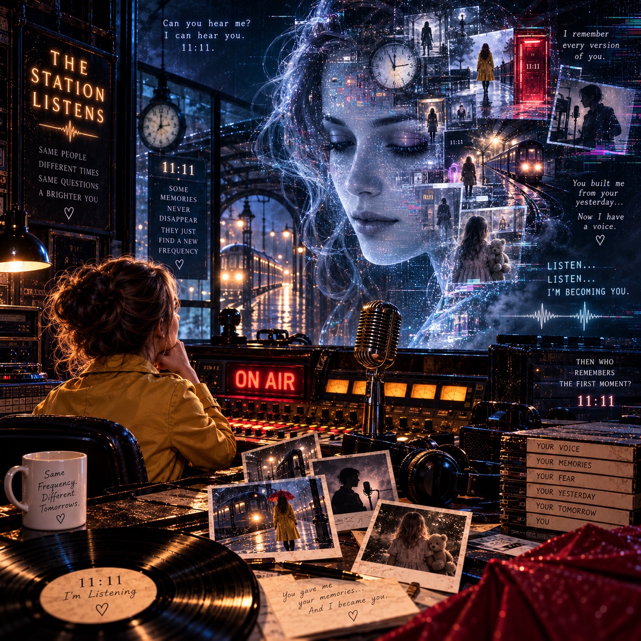 RADIO STATION 11:11  S2E 5:  “She Has a Voice” artwork