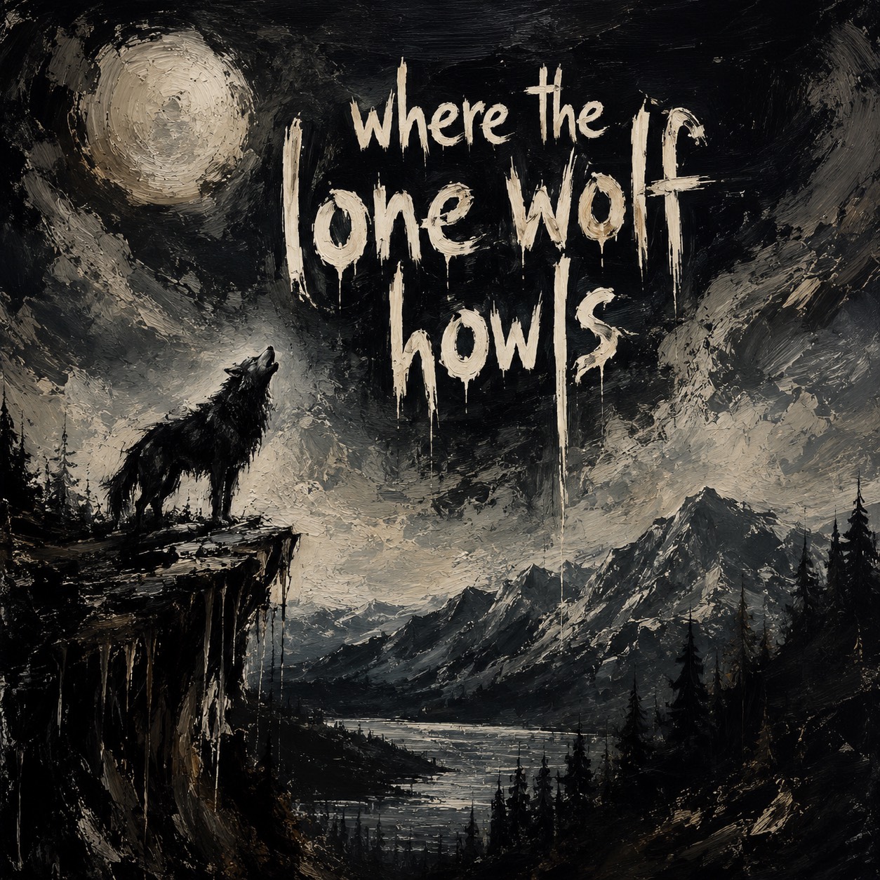 Where The Lone Wolf Howls artwork