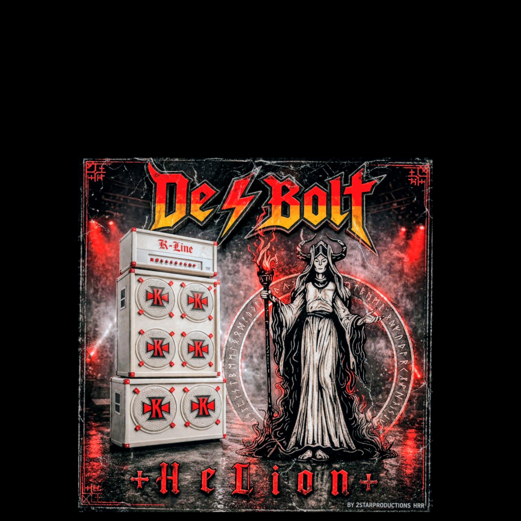 De⚡ Bolt ' H e L i o n ' artwork