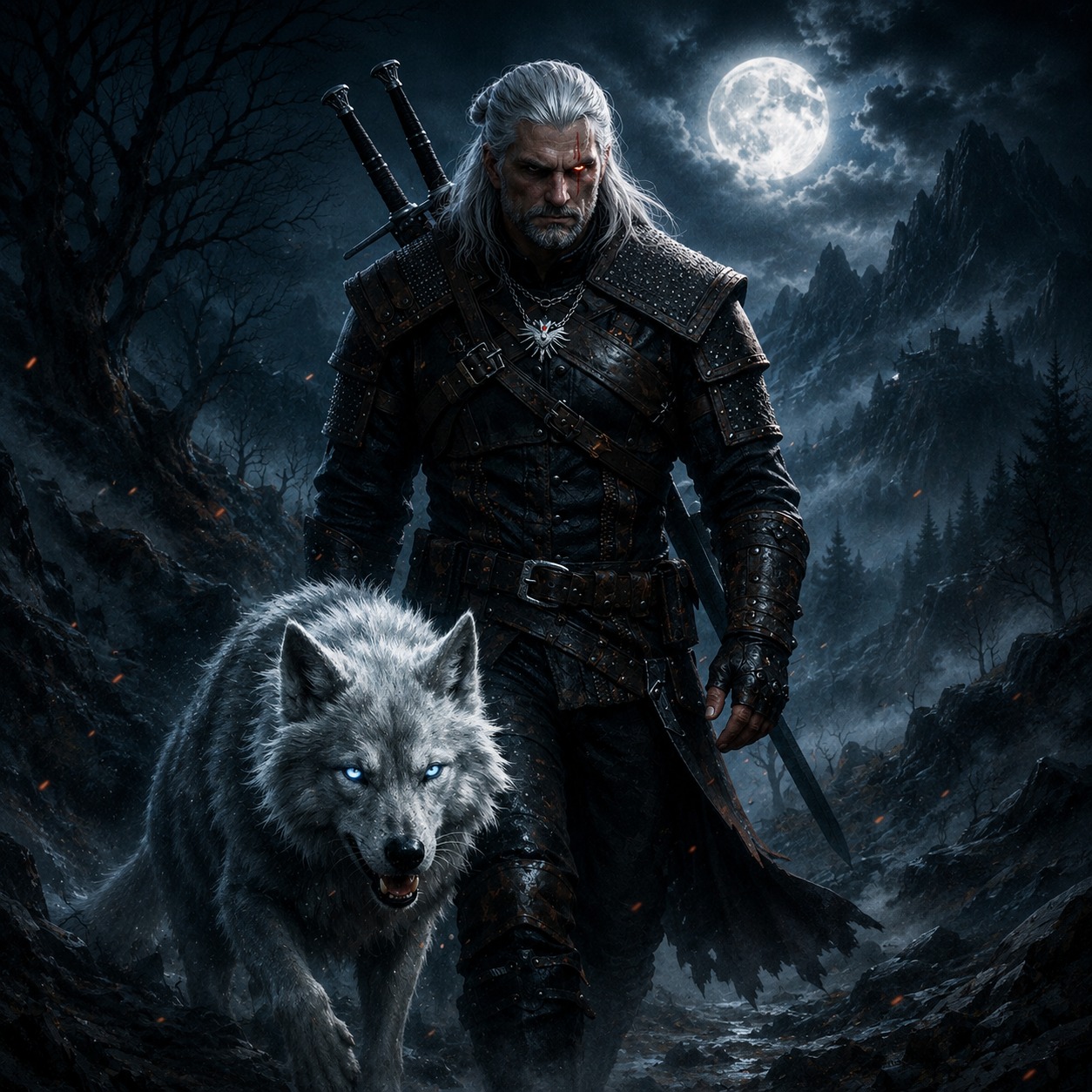 Píseň o Bílém Vlkovi artwork