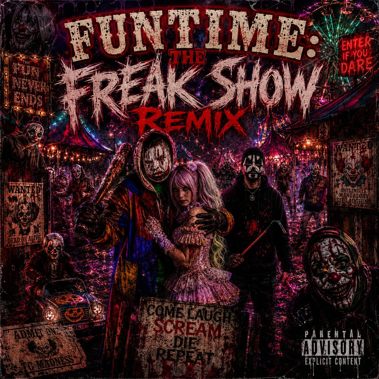 🎪 FUNTIME: THE FREAK SHOW ft. Jilly(Remix) artwork