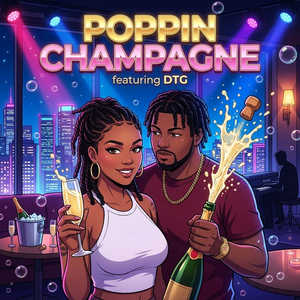POPPIN CHAMPAGNE artwork