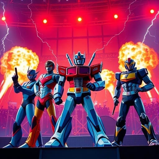 Image for Robots rockin on