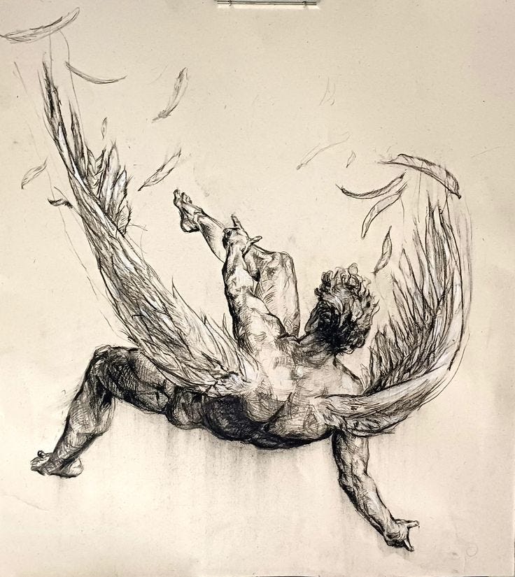The Fall of Icarus artwork
