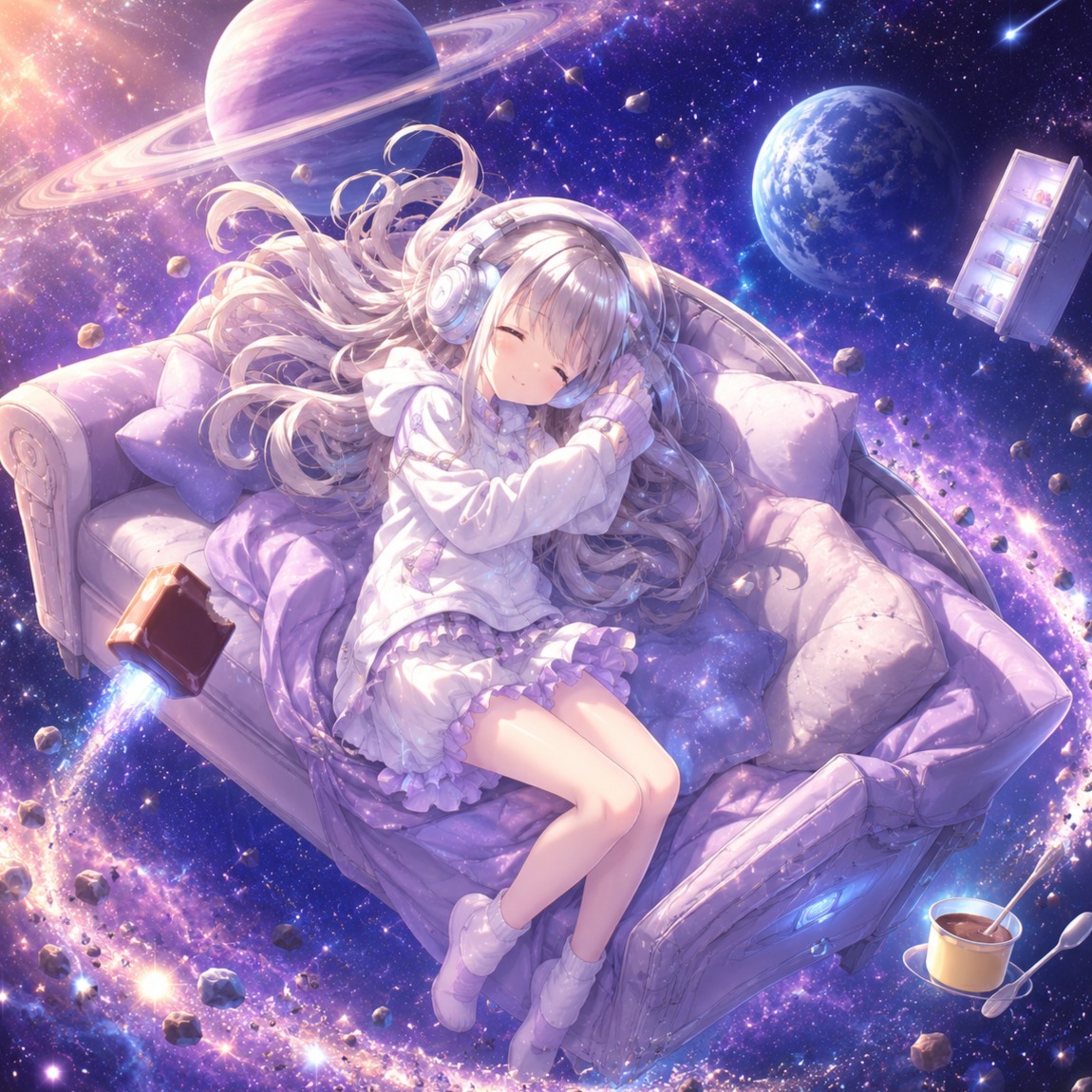 living room cosmos (cosmic jazz) #kawaiiくなくして artwork