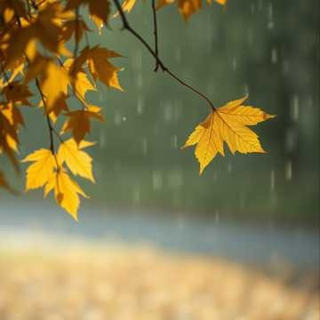 Stille im Regen artwork