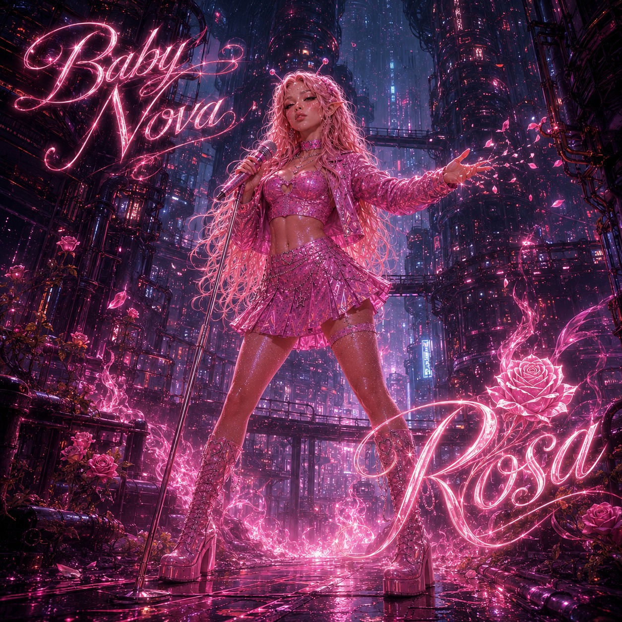 Baby Nova: Rosa (Space Germany) artwork