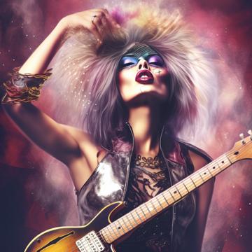 Image for Glam rock girl