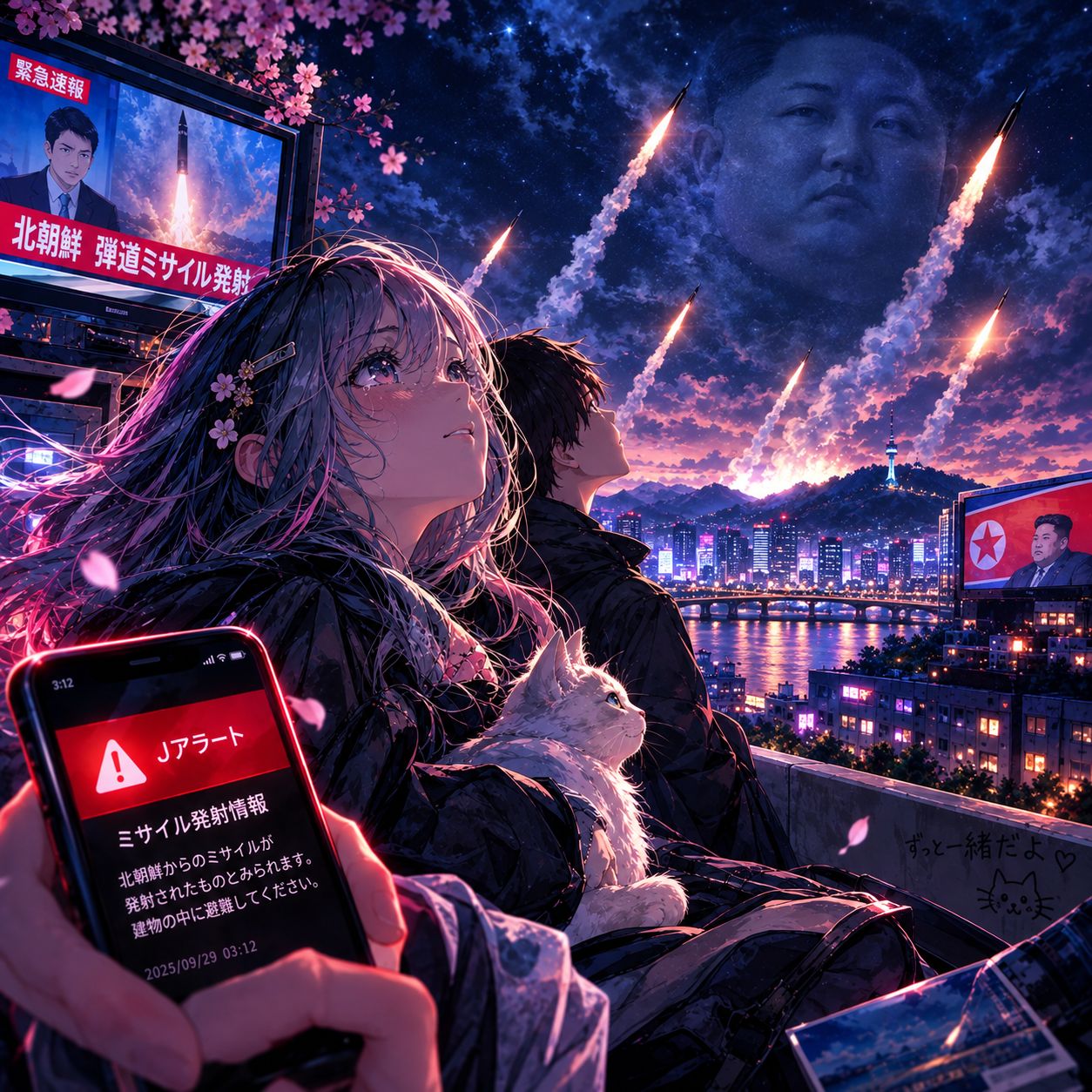ミサイル飛んで北ソウル 　#遊び解放祭 artwork