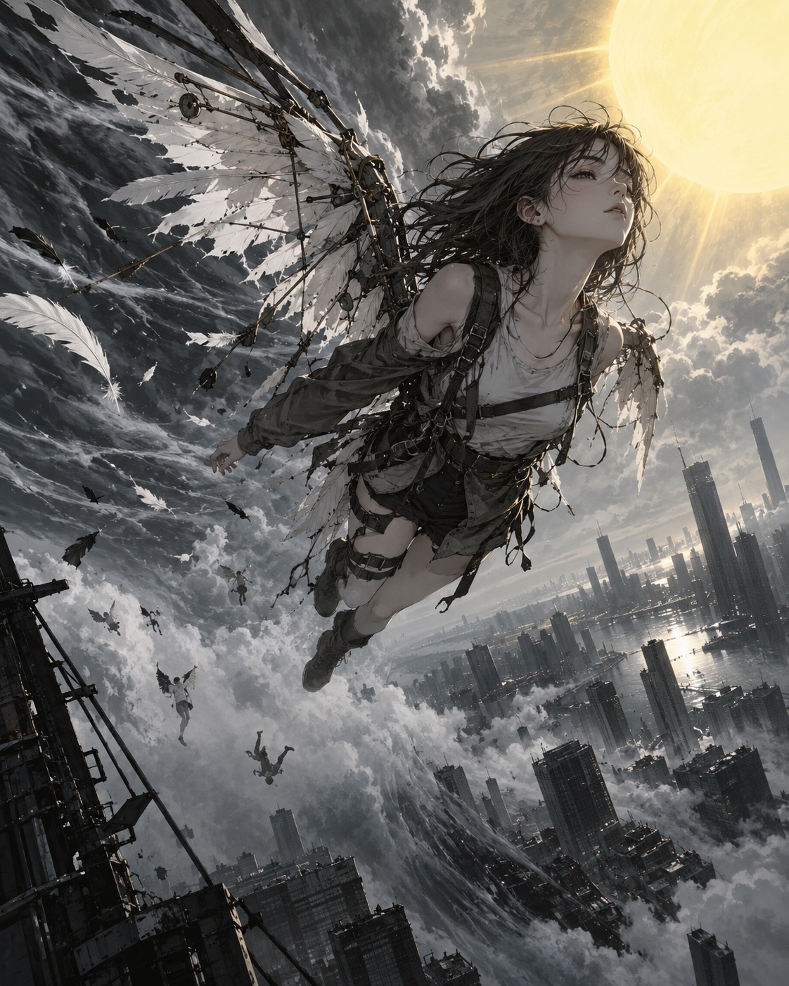 NORTH WIND AND ICARUS artwork