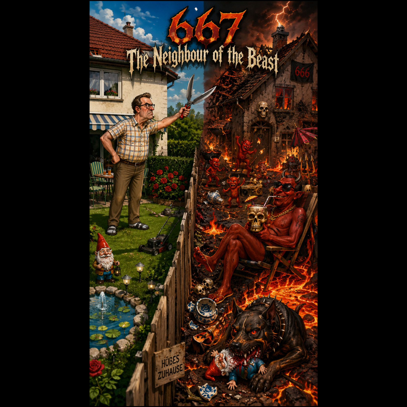 667 - The Neighbour of the Beast artwork