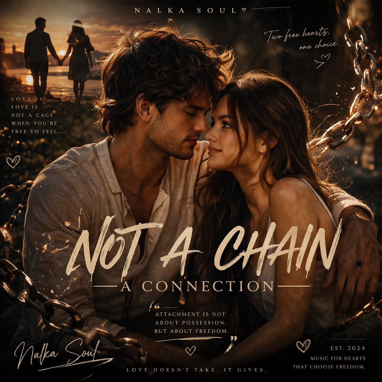 Kötődés — Nem lánc-kapcsolat  / NOT A CHAIN – A CONNECTION artwork