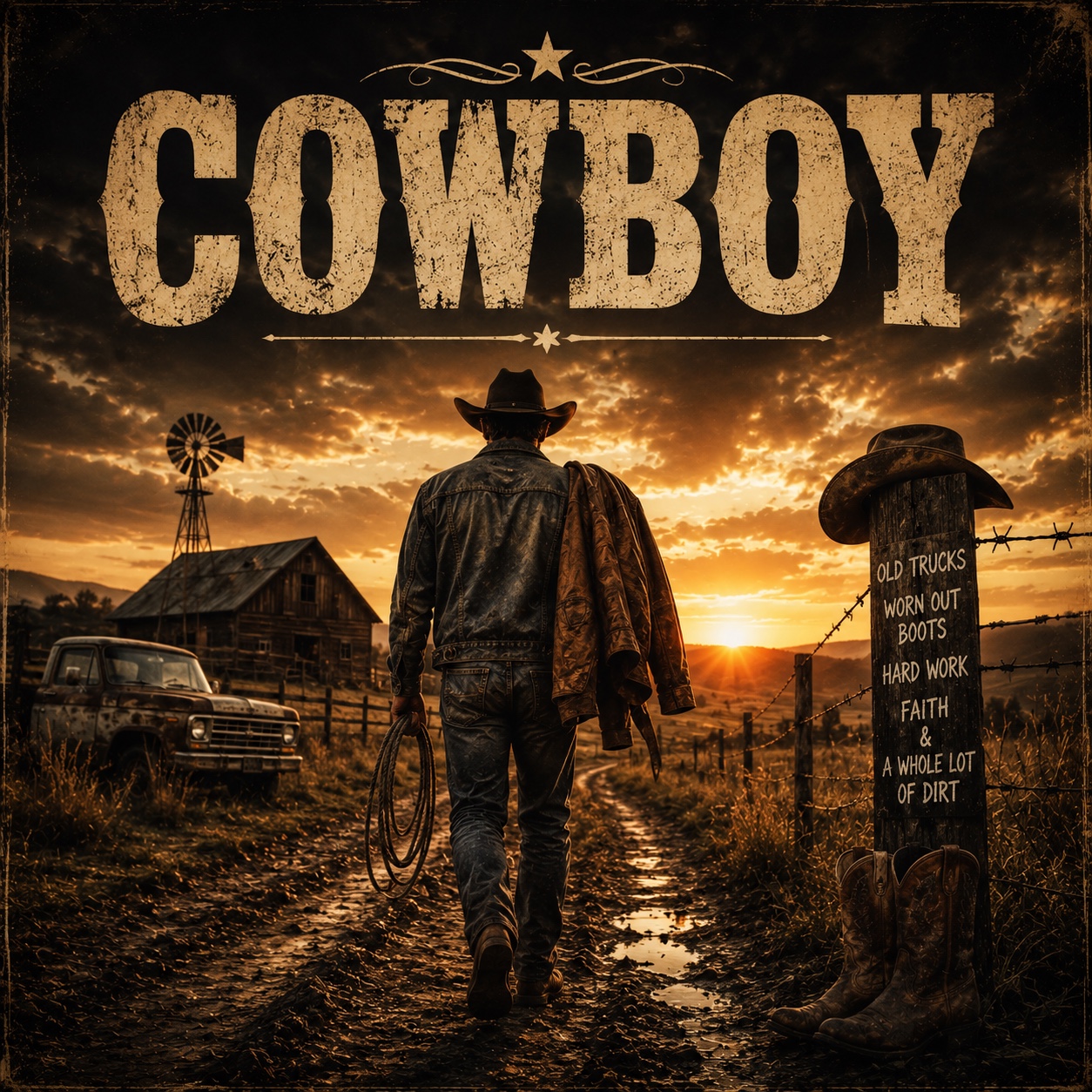 Cowboy artwork