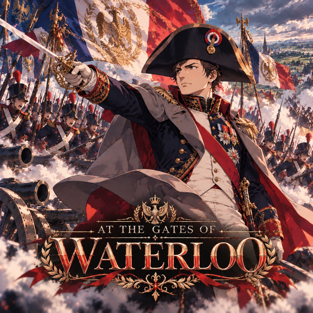 At the Gates of Waterloo [Napoleon] artwork